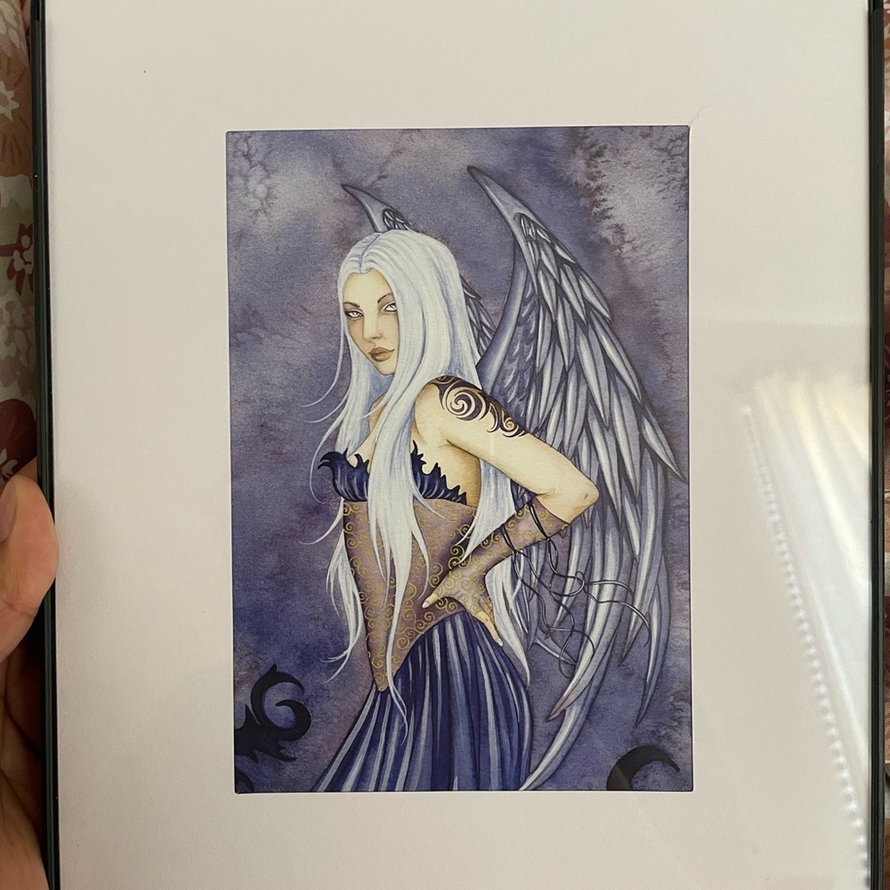“Blue Angel”  print by Amy Brown.